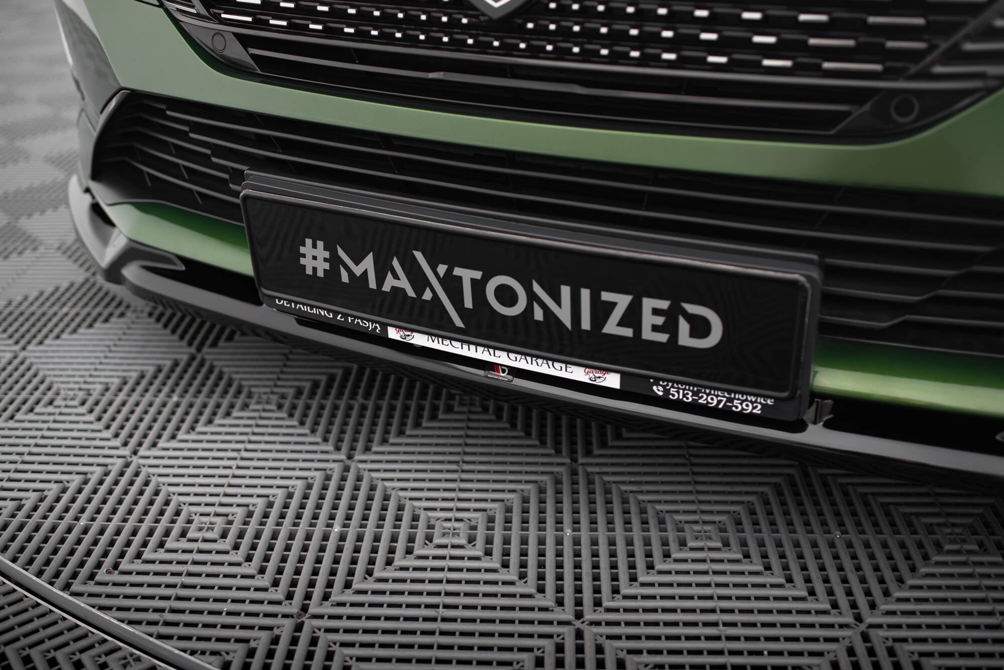 Front splitter peugeot 308 gt mk3