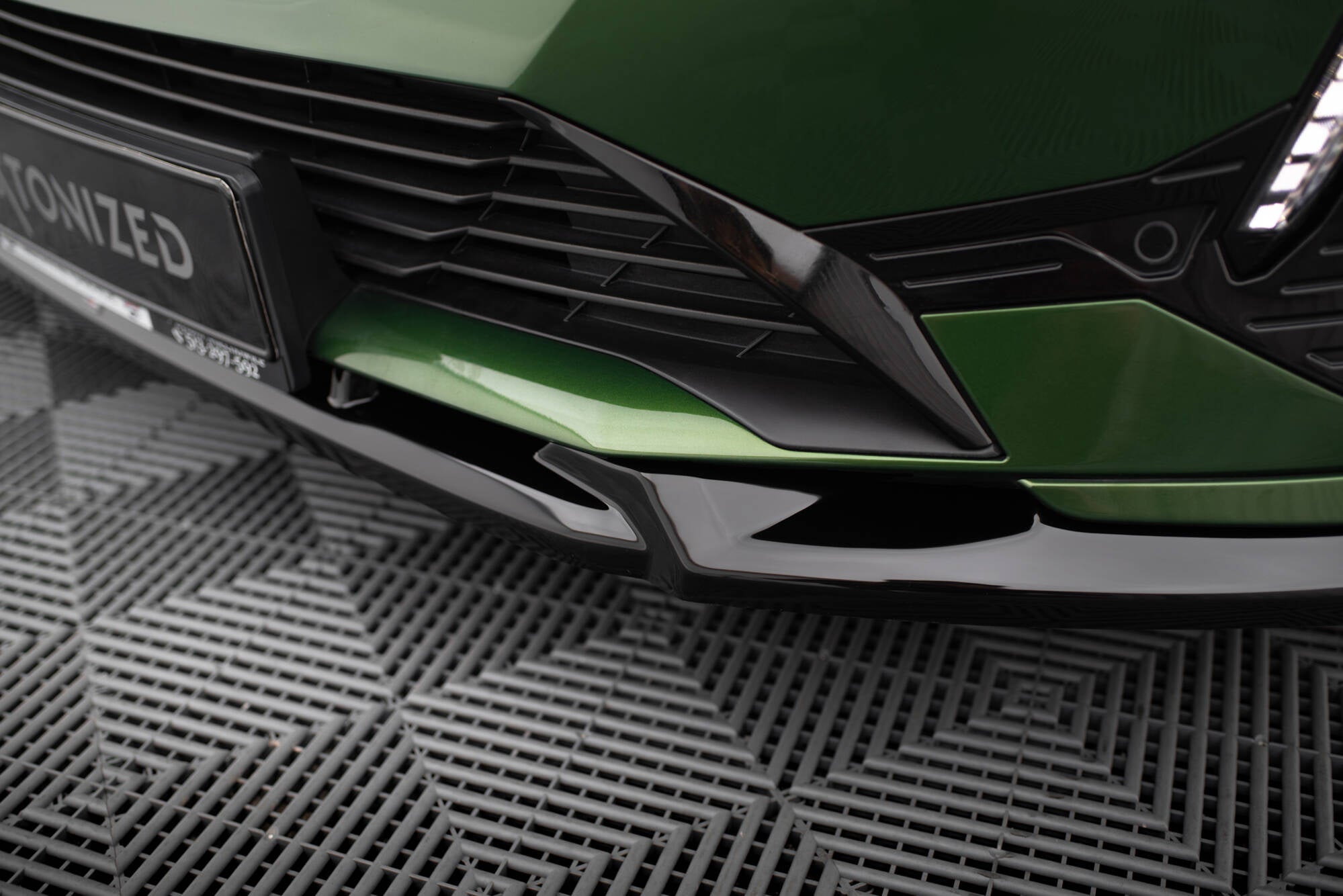 Front splitter peugeot 308 gt mk3