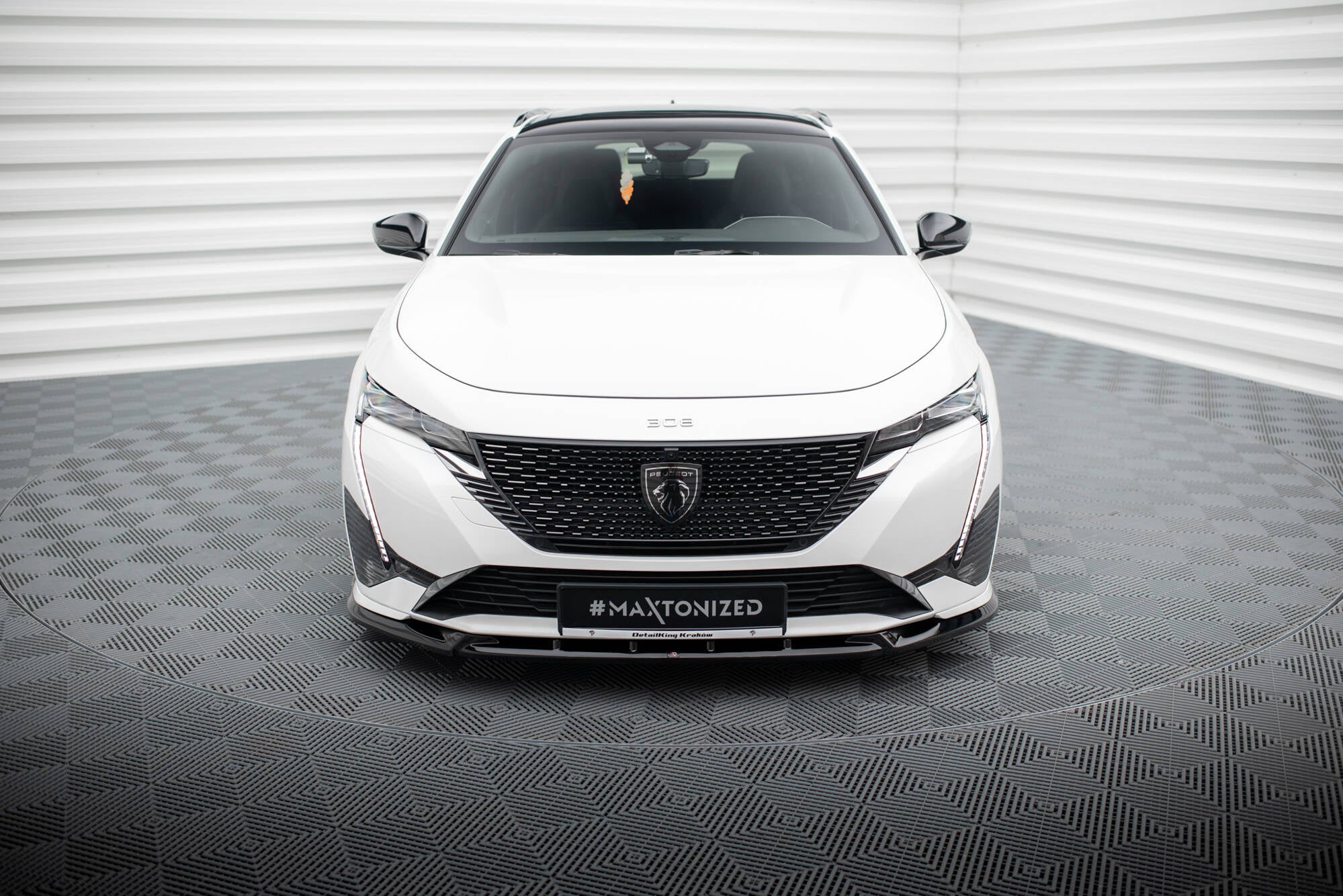Front splitter peugeot 308 gt mk3