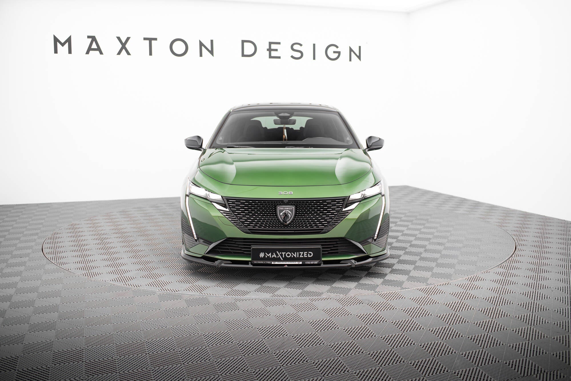 Front splitter peugeot 308 gt mk3