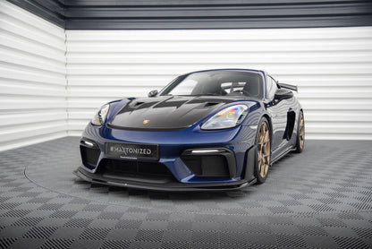 Front splits Porsche 718 Cayman GT4 RS 982C