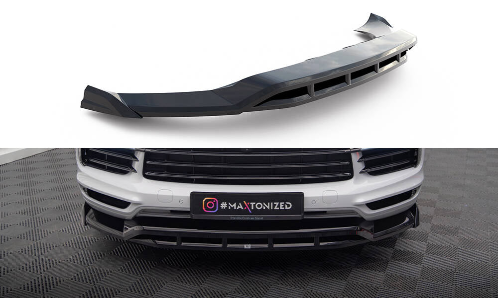 Front splitter porsche cayenne coupe / suv mk3