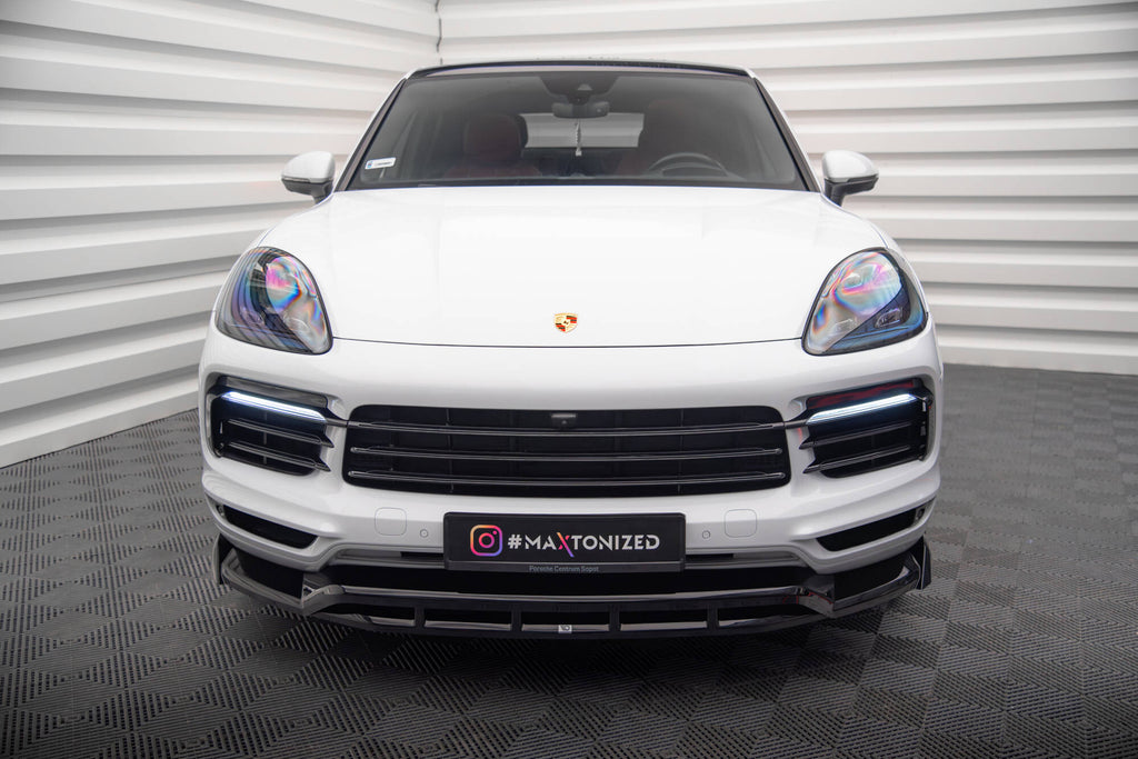 Front splitter porsche cayenne coupe / suv mk3