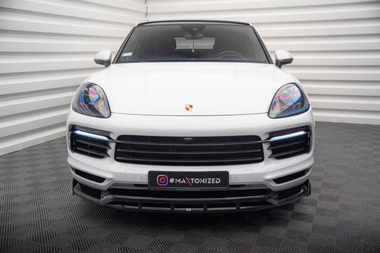 Front splitter porsche cayenne coupe / suv mk3