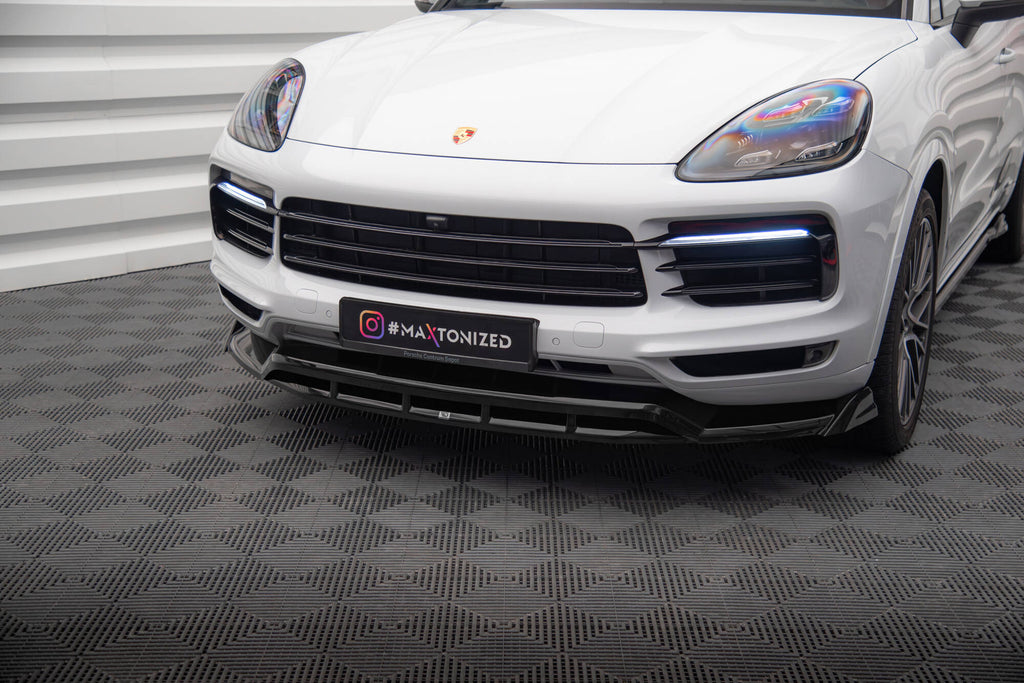 Front splitter porsche cayenne coupe / suv mk3