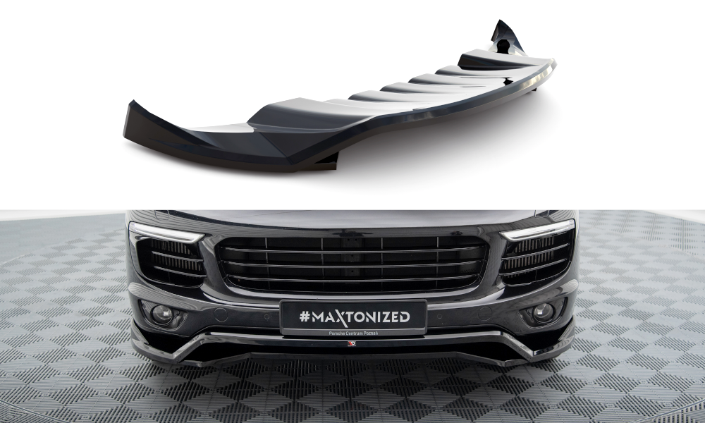 Front splitter porsche cayenne mk2 facelift