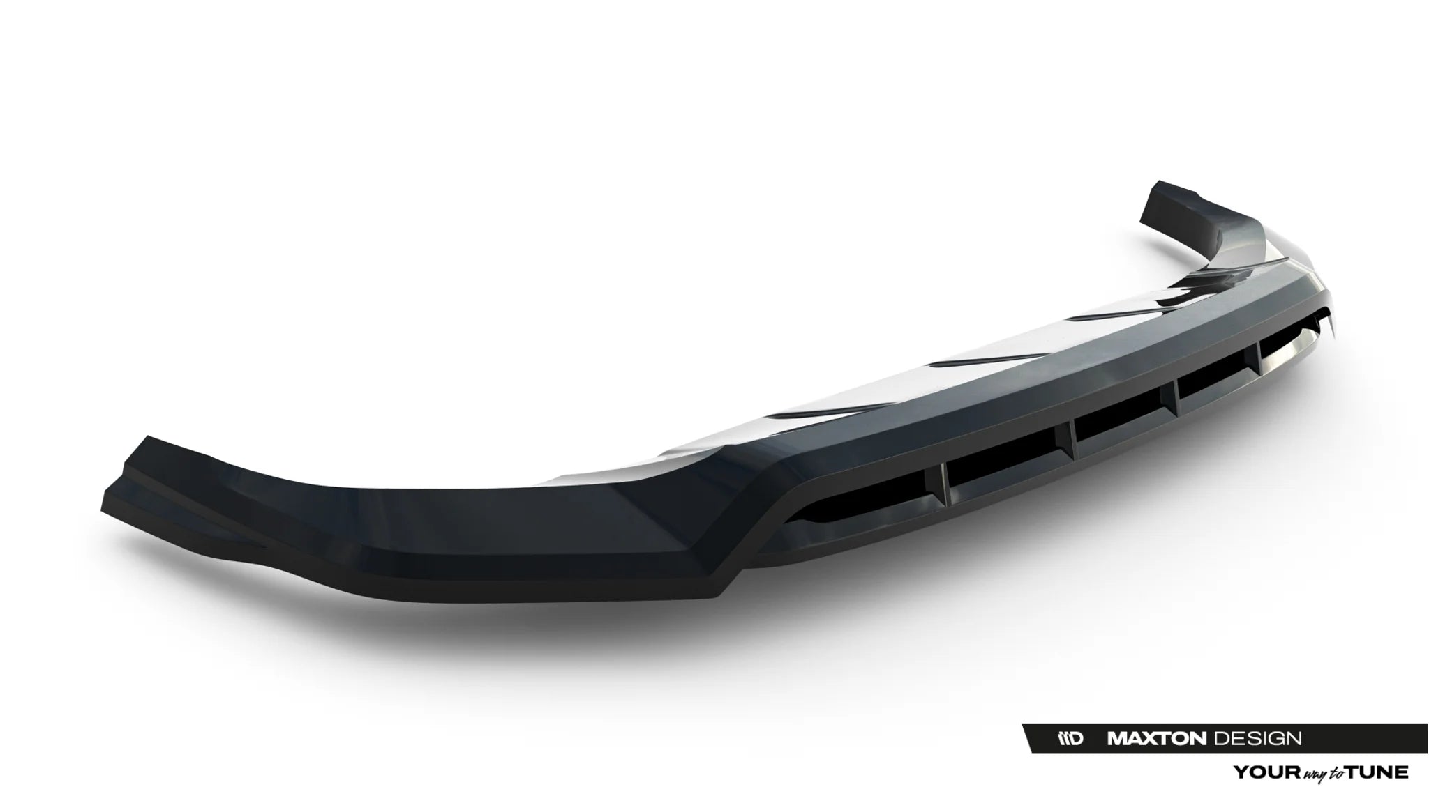 Front splitter porsche cayenne suv / coupe mk3 facelift