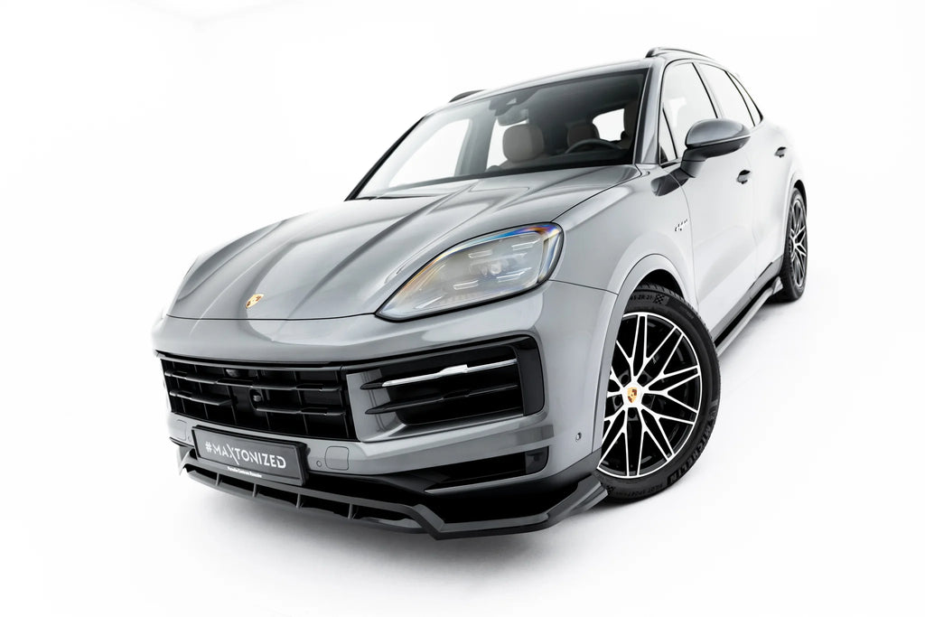 Front splitter porsche cayenne suv / coupe mk3 facelift