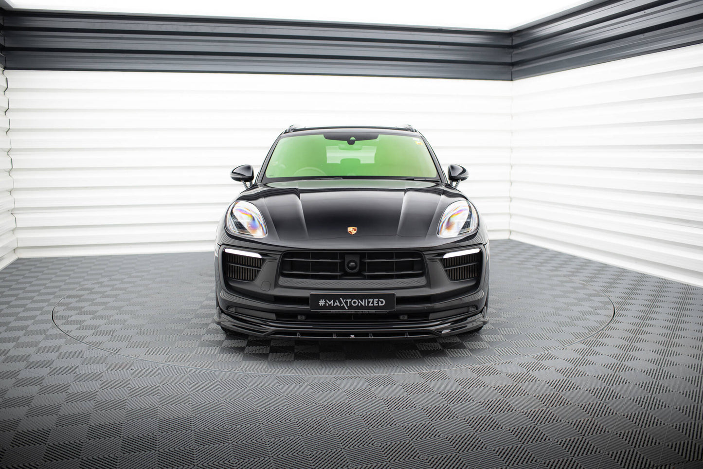 Front splitter porsche macan gts mk1 facelift 2