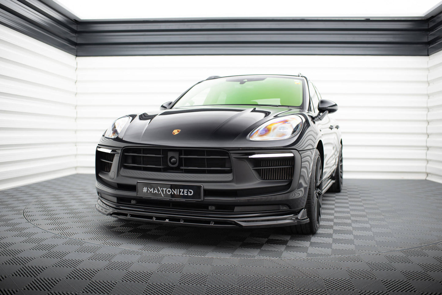 Front splitter porsche macan gts mk1 facelift 2