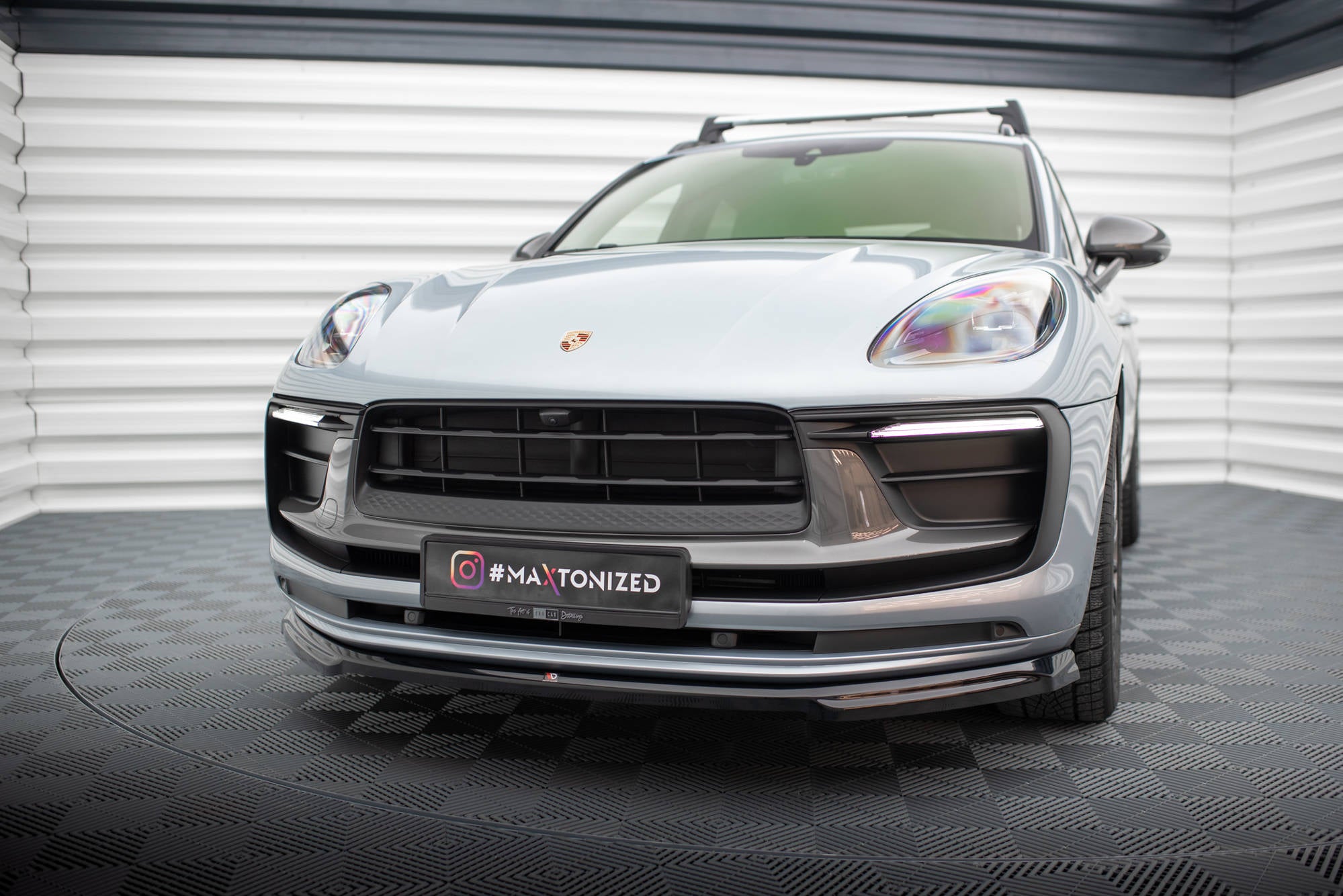 Front halkaisee Porsche Macan Mk1 Facelift 2