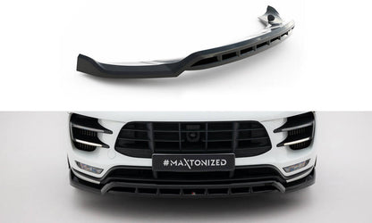 Front splitter porsche macan turbo mk1