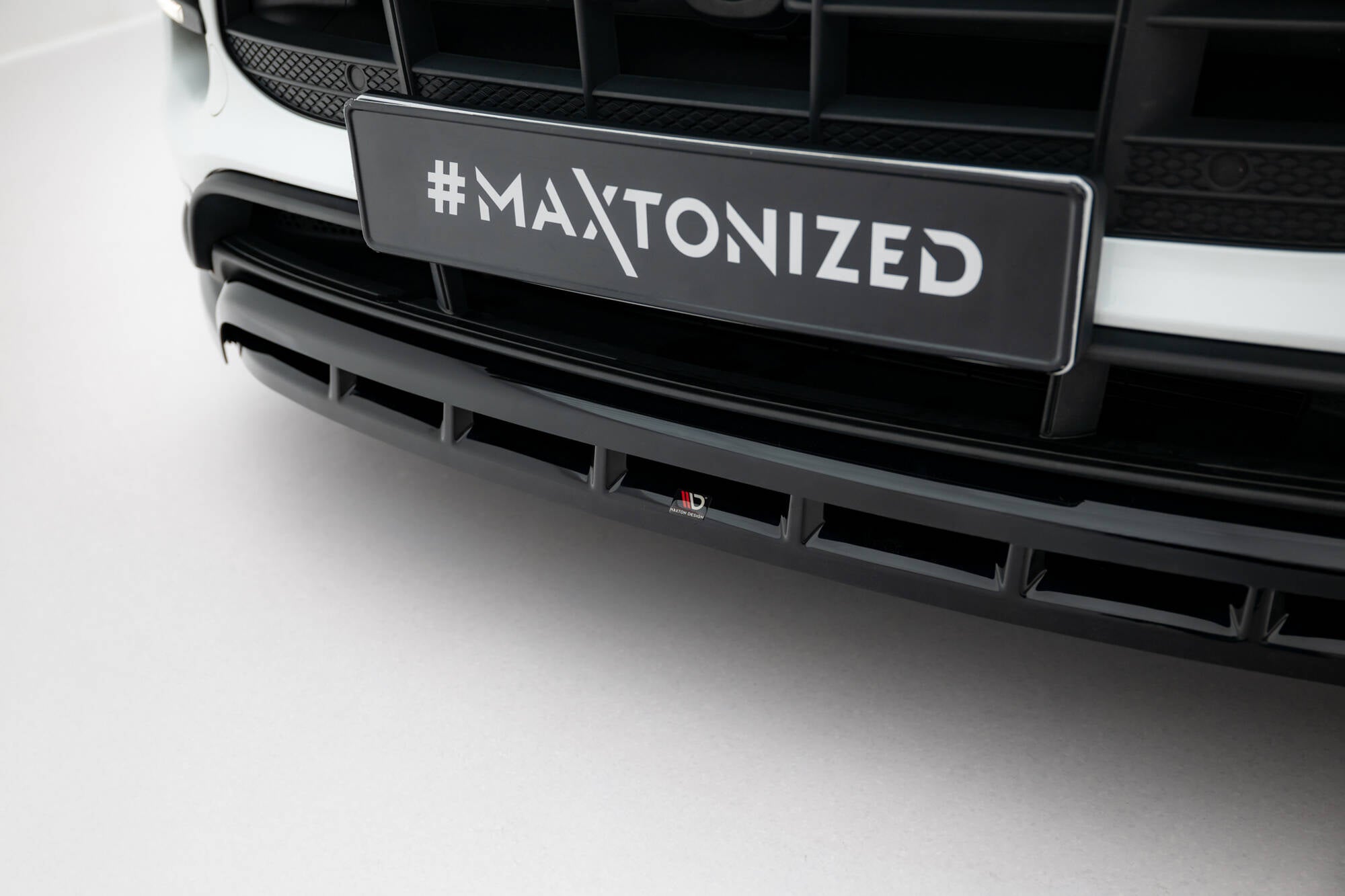 Front splitter porsche macan turbo mk1