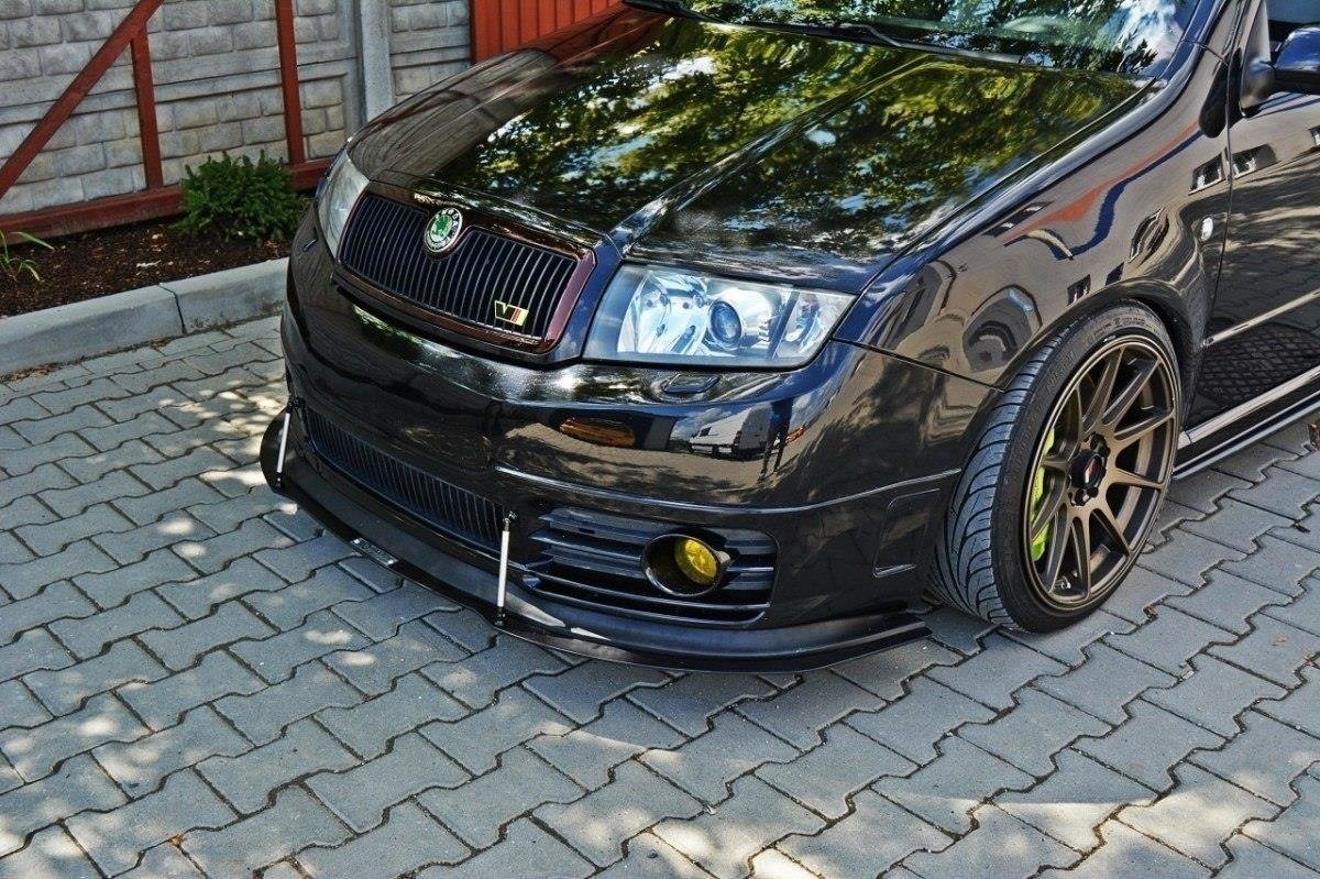 Front splits racing Skoda Fabia RS MK1