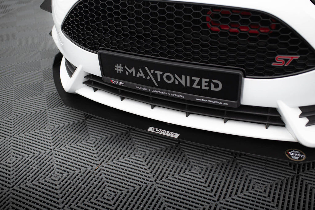 Front splitter racing v.3 ford fiesta st mk7 fl