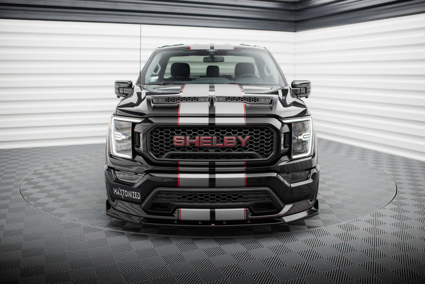 Front splitter shelby f150 super snake