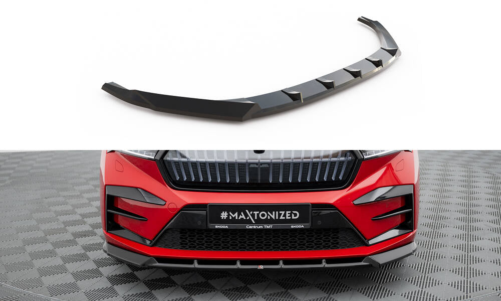 Front splitter skoda enyaq coupe iv rs