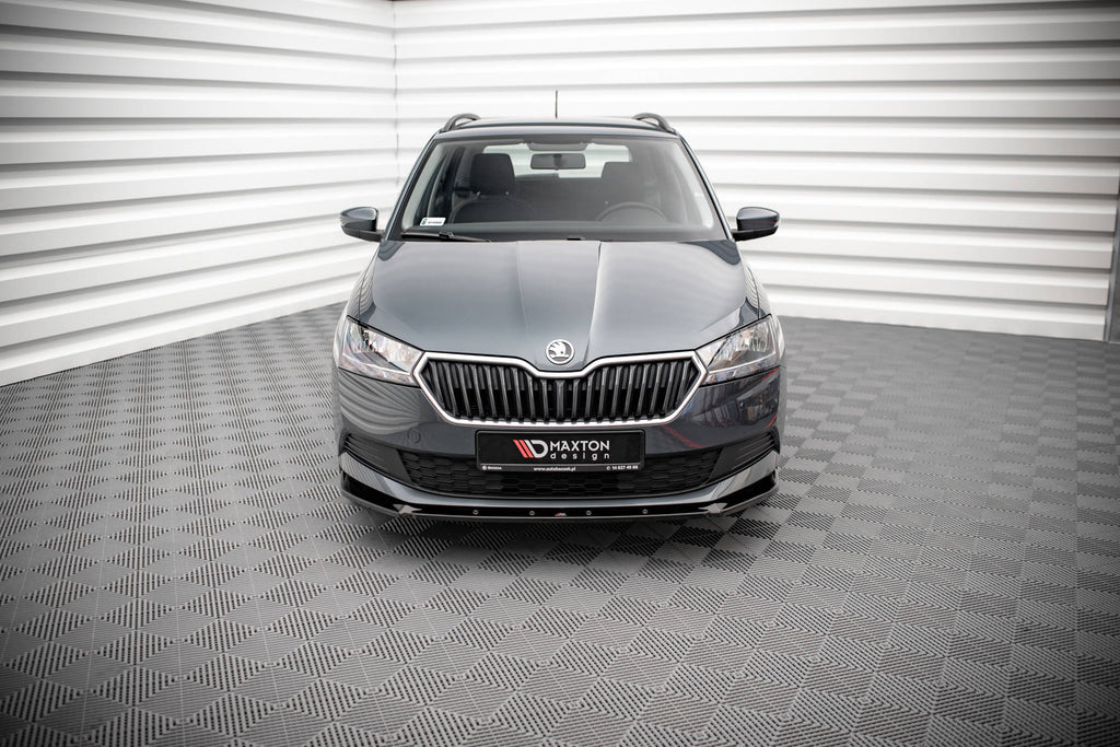 Front splitter skoda fabia mk3 facelift