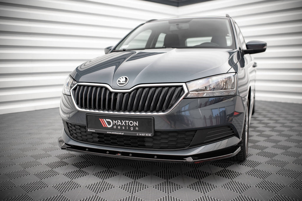 Front splitter skoda fabia mk3 facelift