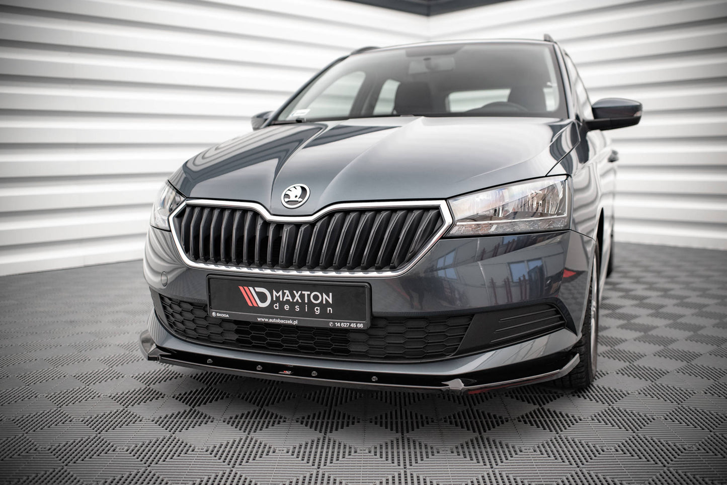 Etujakaja skoda fabia mk3 kasvojenkorotus