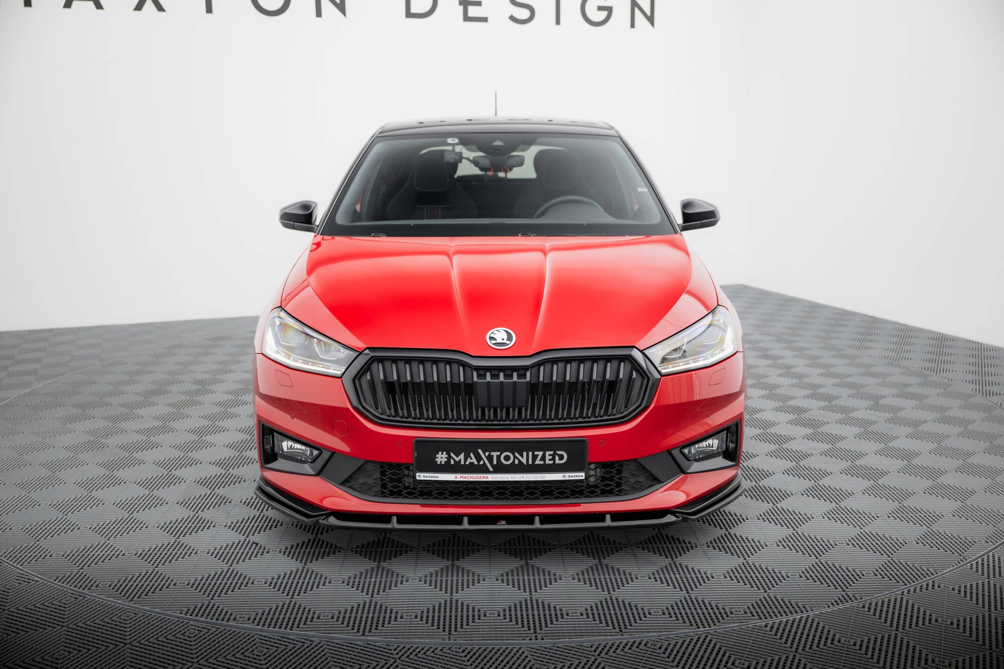 Front halkaisee Skoda Fabia Monte Carlo Mk4