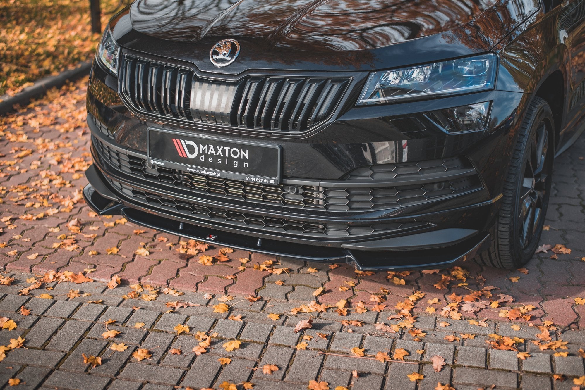 Etujakaja Skoda Karoq Sportline