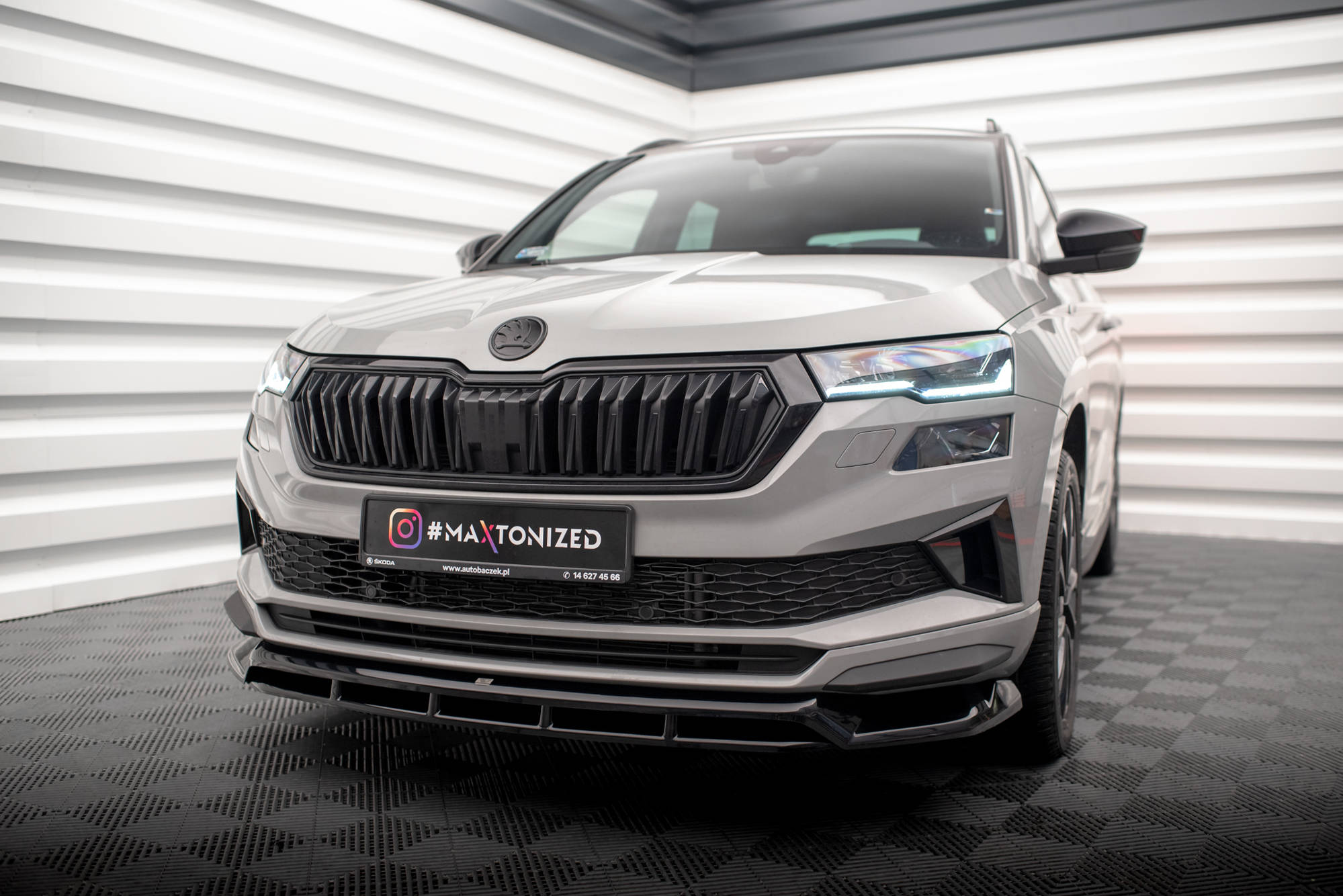 Front Splitter Skoda Karoq Sportline Mk1 ansigtsløftning