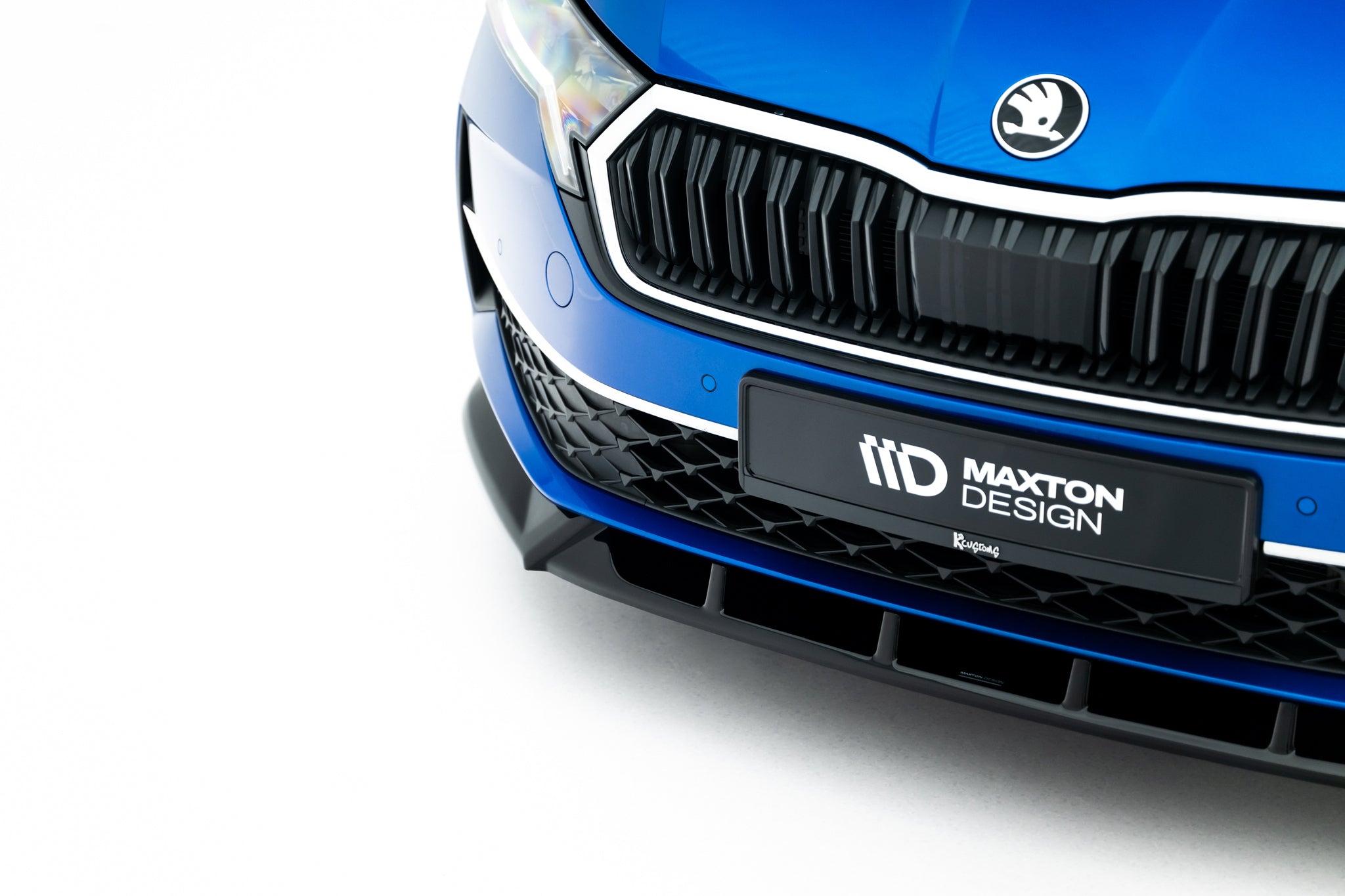Skoda Octavia Liftback/Combi mk4 Facelift etupuskurin splitteri