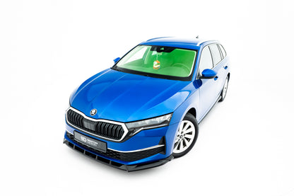 Front splitter skoda octavia liftback / combi mk4 facelift
