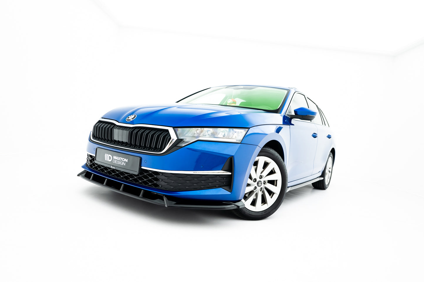Front splitter skoda octavia liftback / combi mk4 facelift