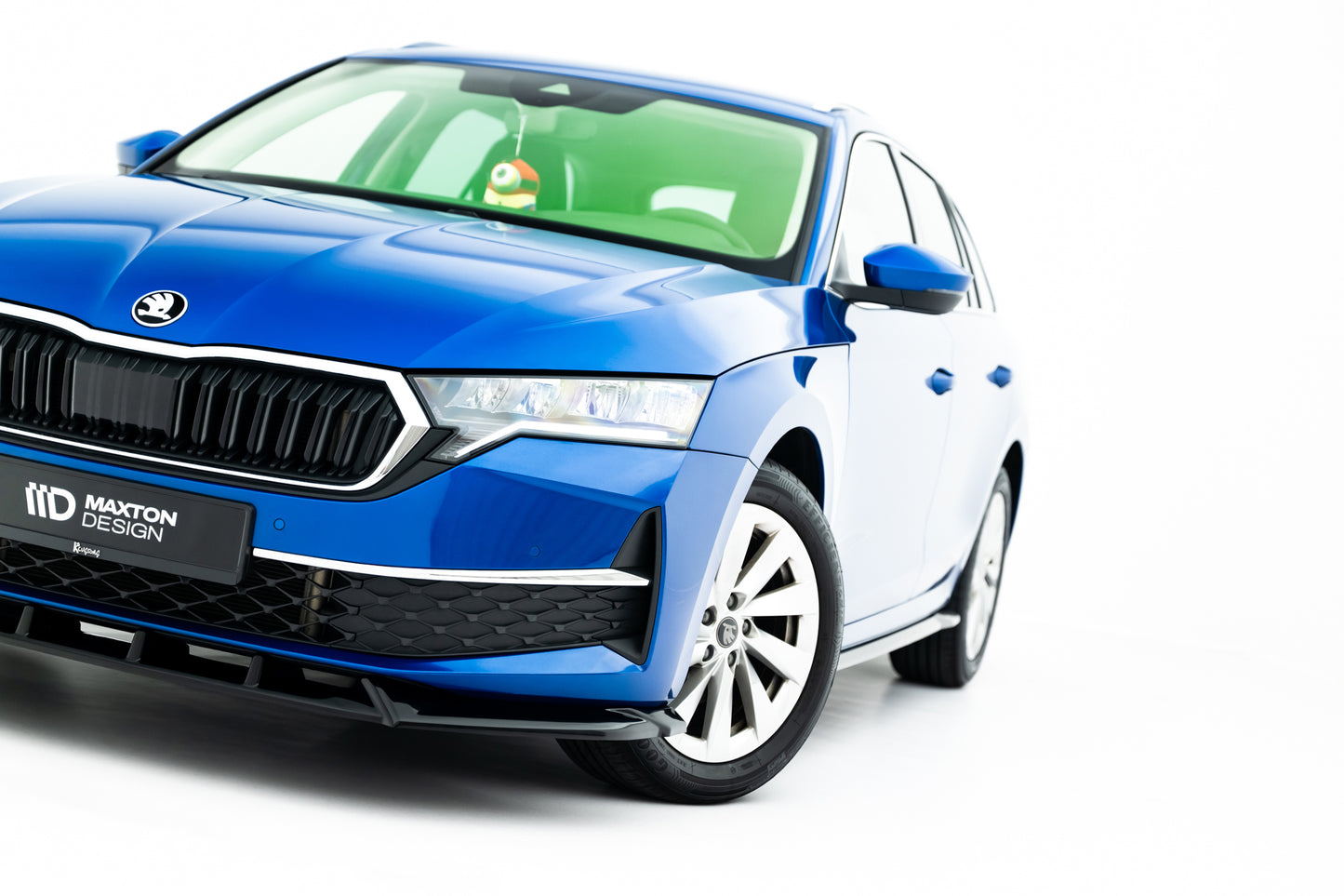 Front splitter skoda octavia liftback / combi mk4 facelift