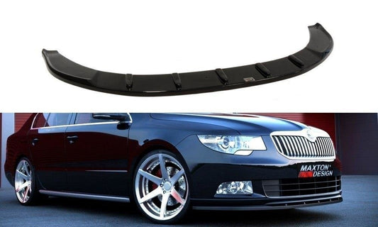 Front splitter skoda superb mk2 (for sport front bumper spoiler)