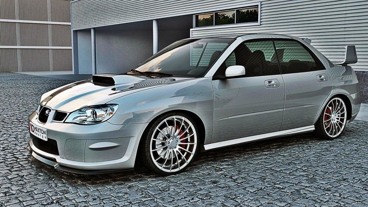 Front splitter subaru impreza wrx sti (hawkeye)