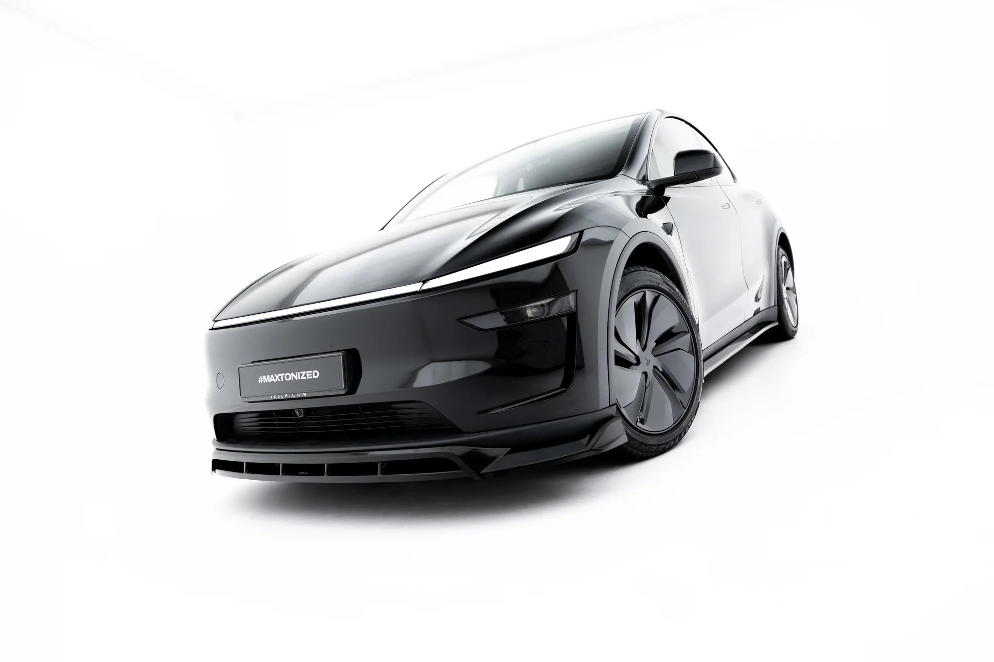 Front splitter tesla model y premium mk1 facelift