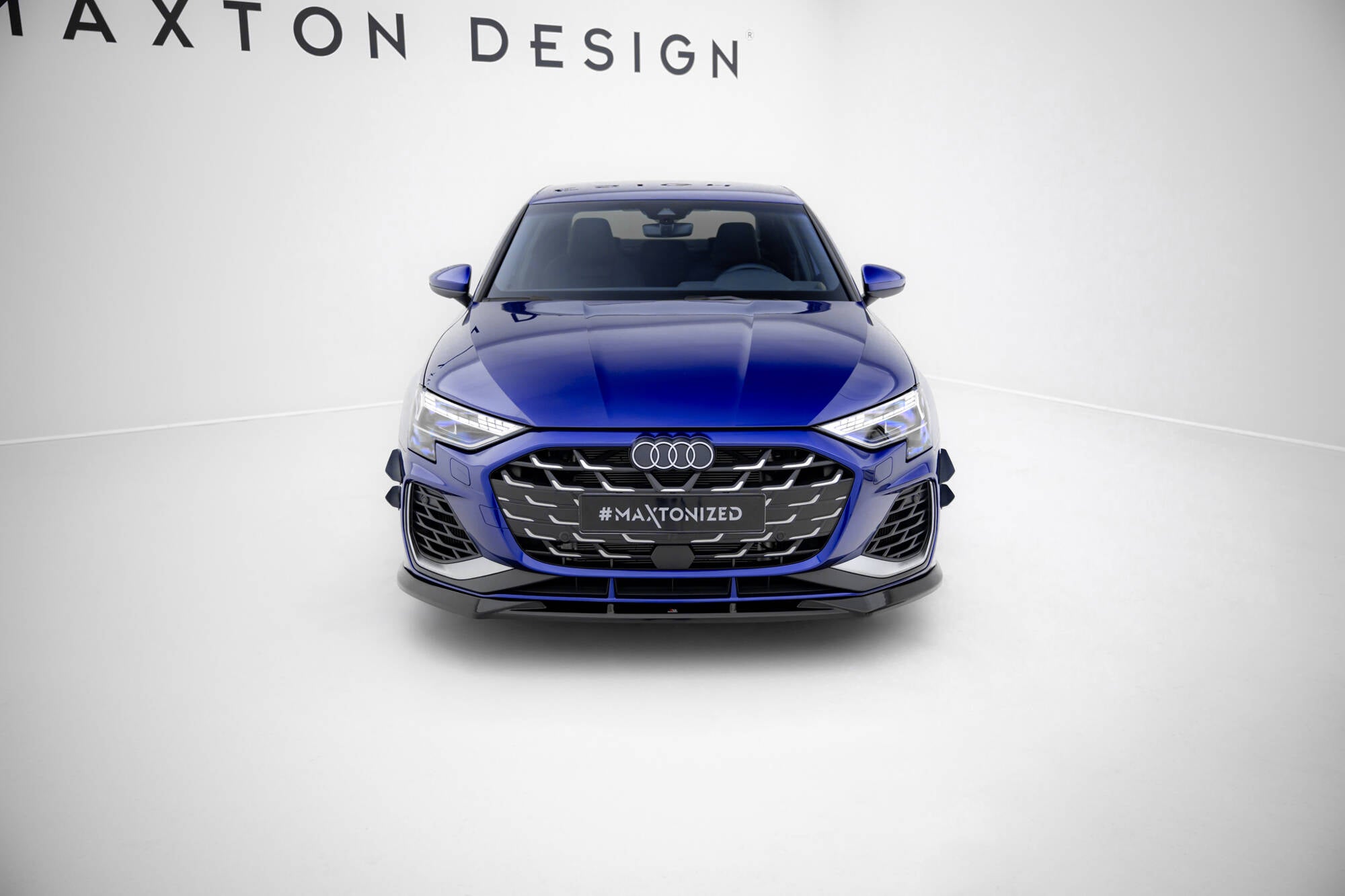 Front splitter v.1 audi a3 s-line sedan / s3 sedan 8y facelift