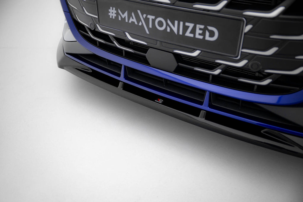 Front splitter v.1 audi a3 s-line sedan / s3 sedan 8y facelift