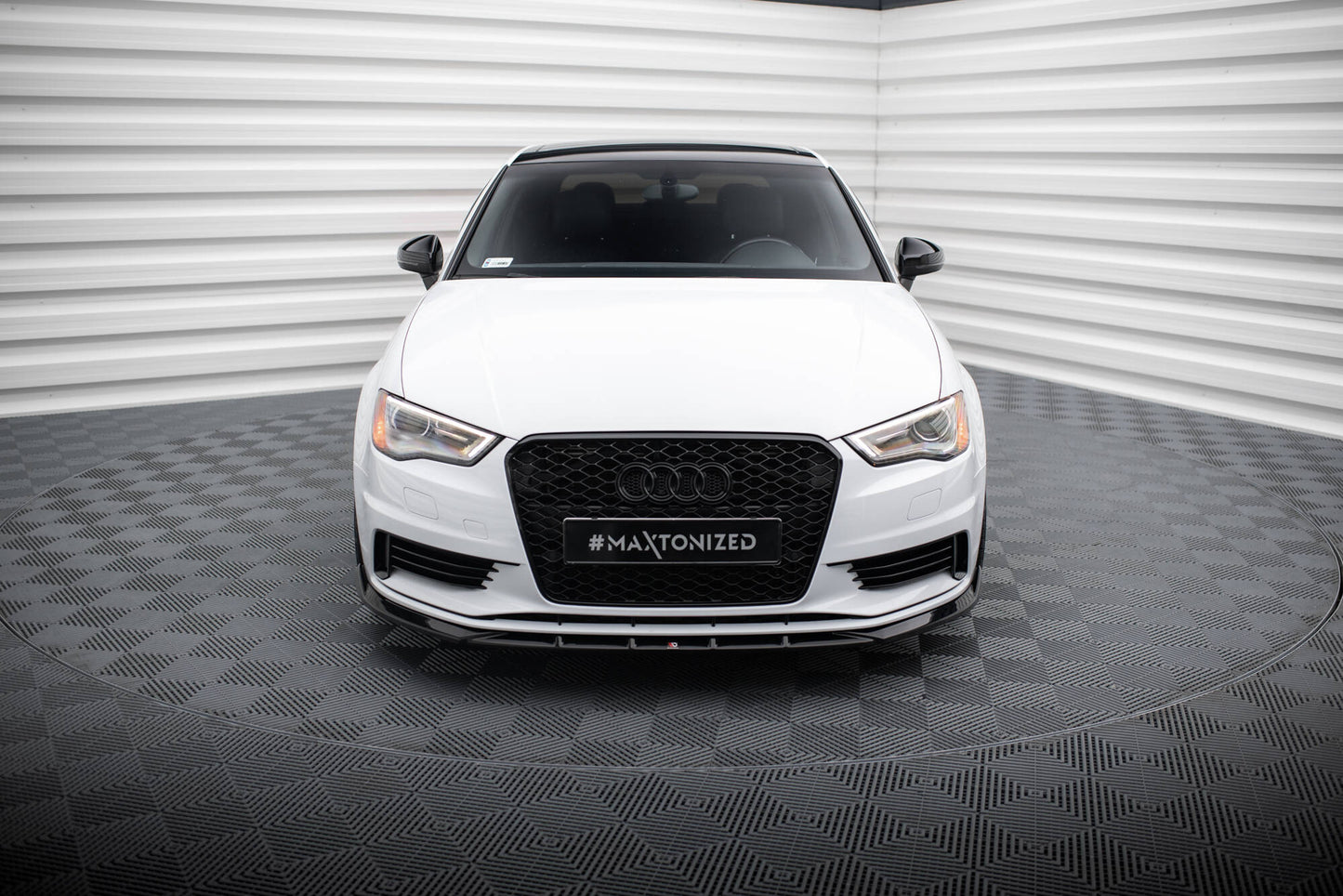 Front splitter v.1 audi a3 sedan 8v