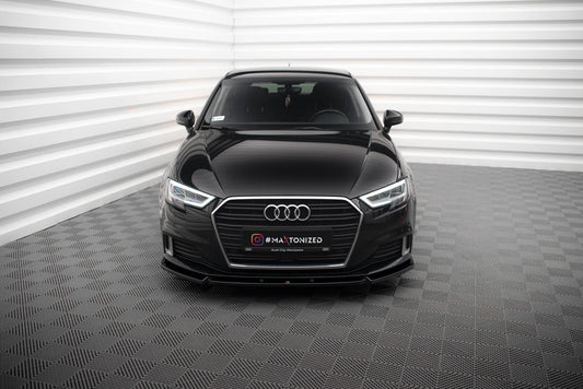 Front splitter v.1 audi a3 sportback 8v facelift