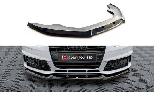 Front splitter v.1 audi a4 competition b8 facelift
