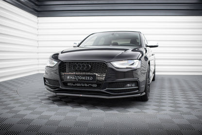 Front splitter v.1 audi a4 s-line / s4 b8 facelift