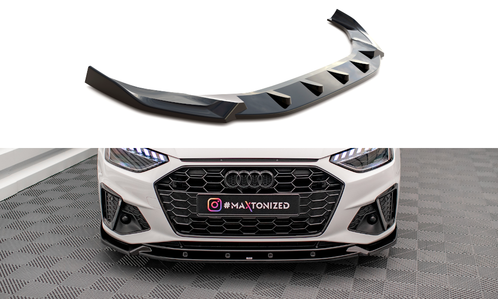 Front splitter v.1 audi a4 s-line / s4 b9 facelift