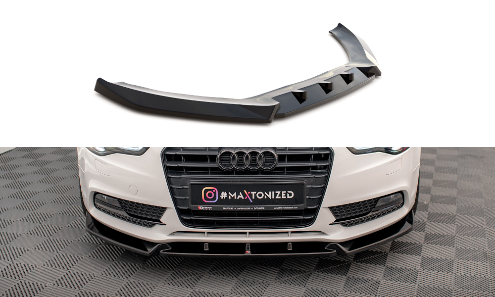 Front splitter v.1 audi a5 coupe / sportback 8t facelift
