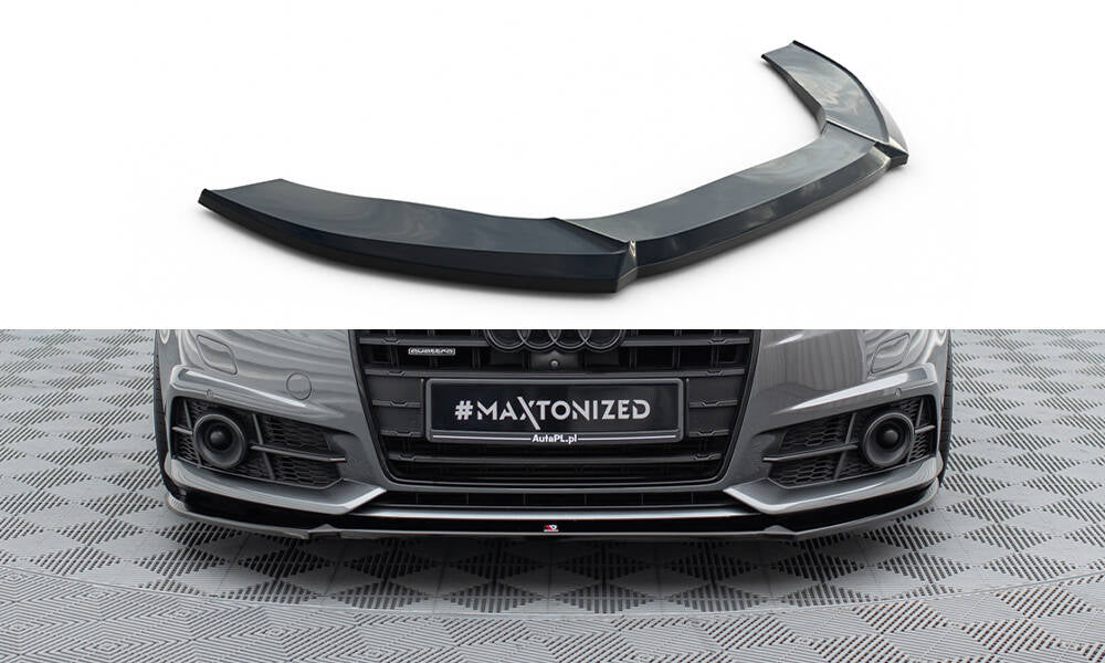 Front splitter v.1 audi a6 / a6 c7 s-line/ s6 c7 facelift