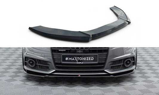 Front splitter v.1 audi a6 / a6 c7 s-line/ s6 c7 facelift