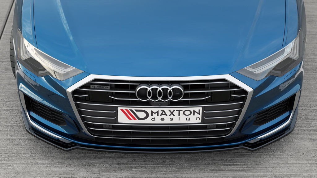 Front splitter v.1 audi a6 s-line / s6 c8 / c8 facelift