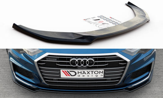 Front splitter v.1 audi a6 s-line / s6 c8 / c8 facelift