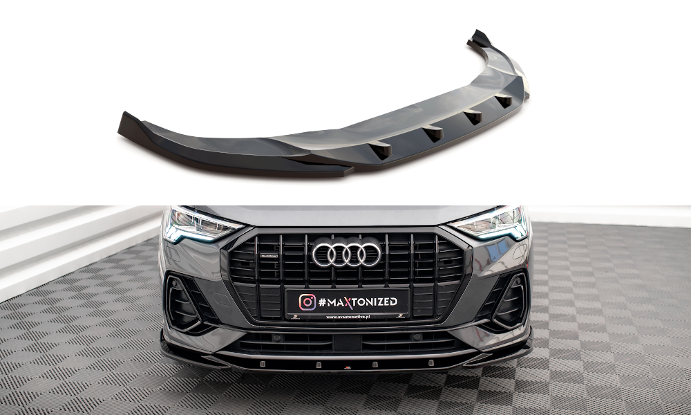 Front splitter v.1 audi q3 s-line f3