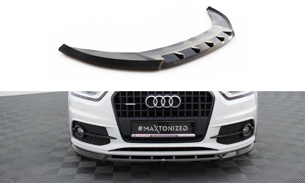 Front splitter v.1 audi q3 s-line 8u