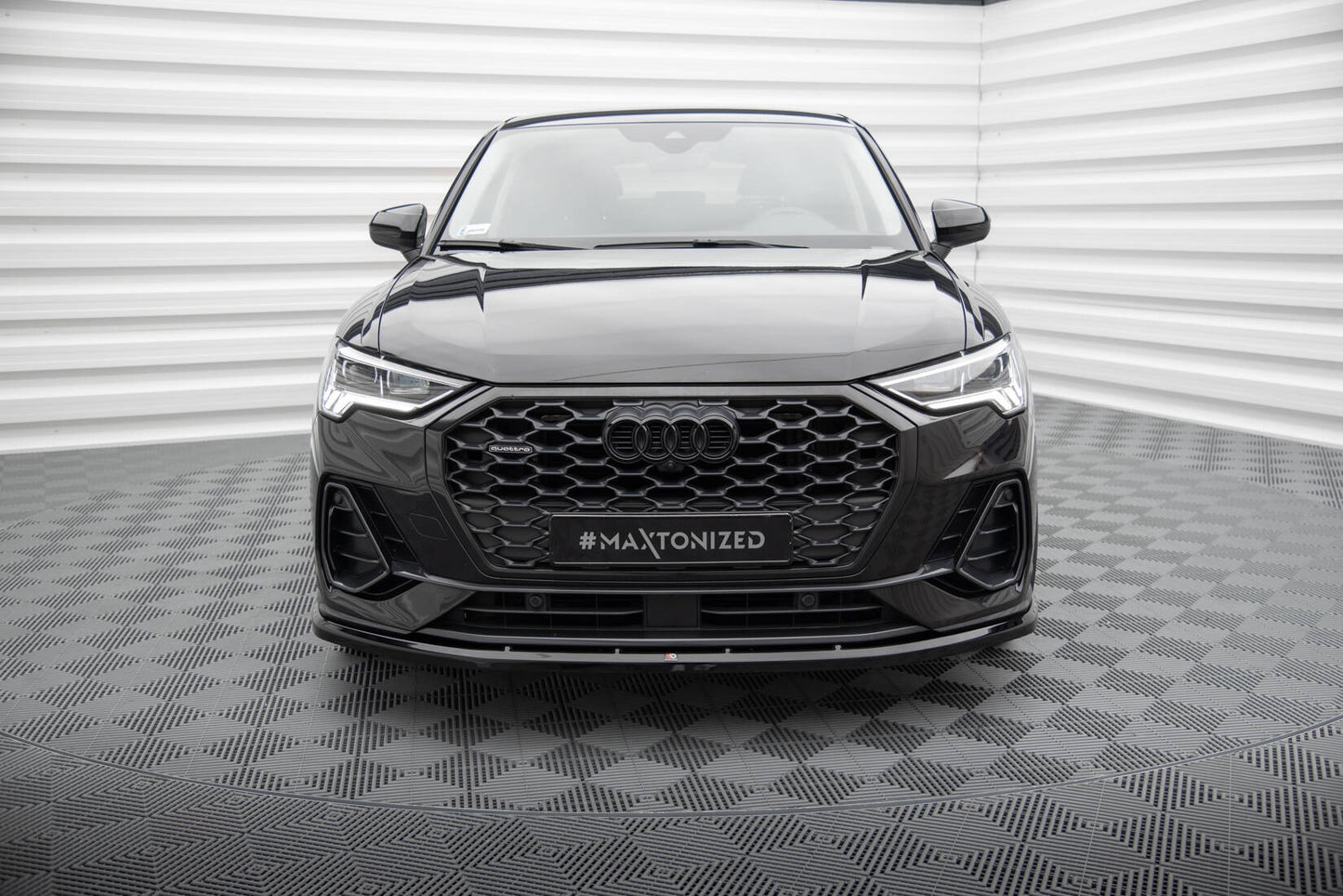 Front splitter v.1 audi q3 sportback f3