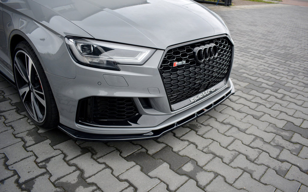Front splitter v.1 audi rs3 8v fl sedan